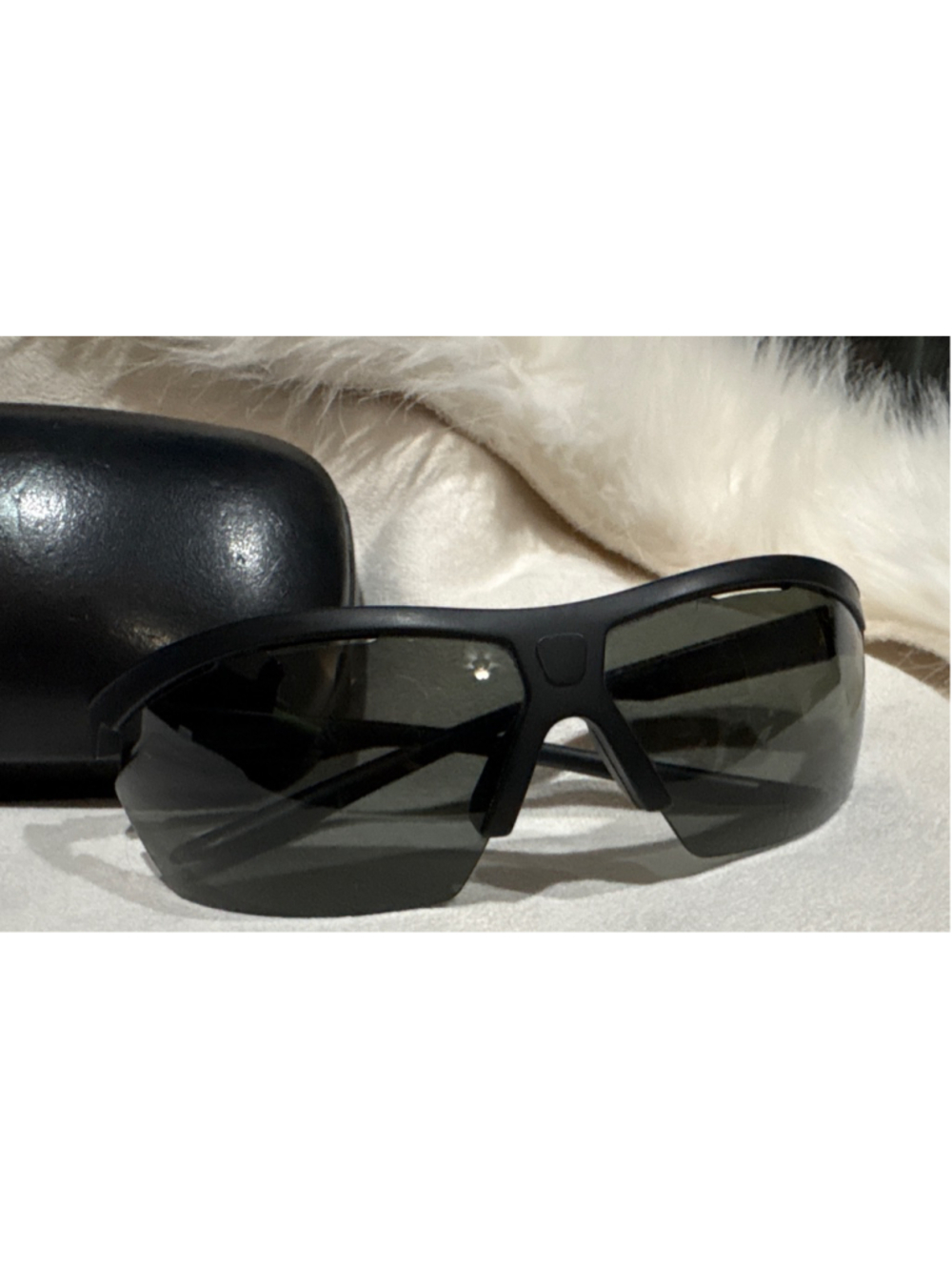 Men's Puma Black Polarized Sunglasses One Size